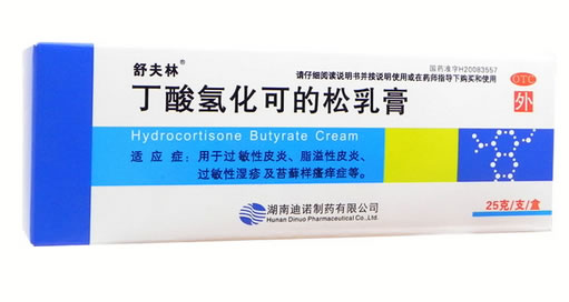 舒夫林丁酸氢化可的松乳膏招商代理 25g