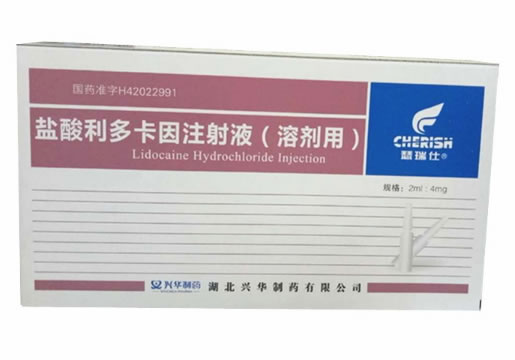 盐酸利多卡因注射液(溶剂用)招商代理 10支 兴华制药