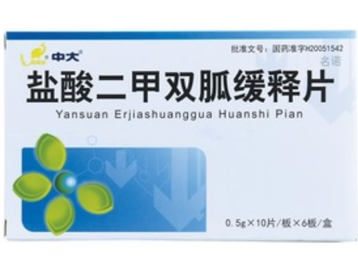 中大/名诺盐酸二甲双胍缓释片招商代理 60片