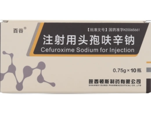 百谷注射用头孢呋辛钠招商代理 0.75g*10瓶 百谷