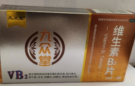 九众堂维生素B2片招商代理 120片
