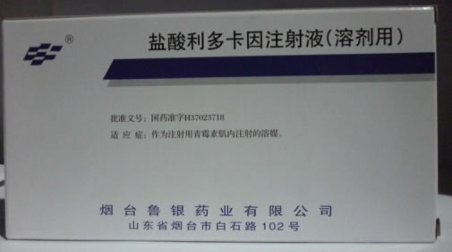 盐酸利多卡因注射液(溶剂用)招商代理 烟台鲁银
