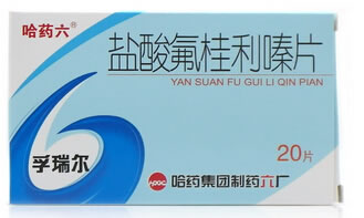 盐酸氟桂利嗪片