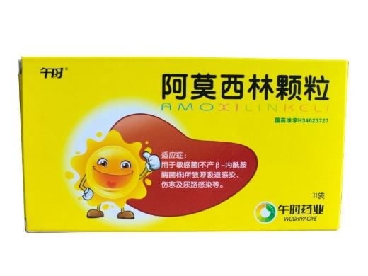 阿莫西林颗粒招商代理 安徽安科恒益 11袋