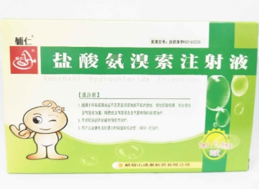 辅仁盐酸氨溴索注射液招商代理 1ml*10支 辅仁