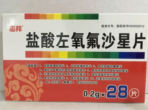 志邦/一品盐酸左氧氟沙星片招商代理 28片