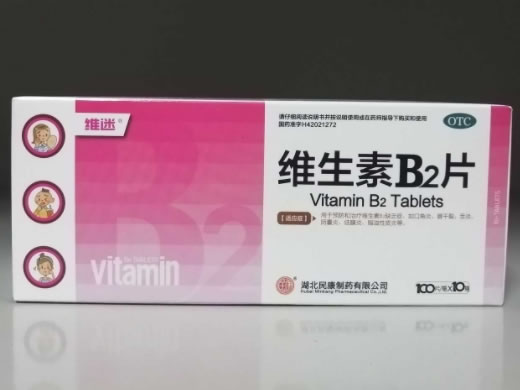 维迷维生素B2片招商代理 10瓶 民康制药