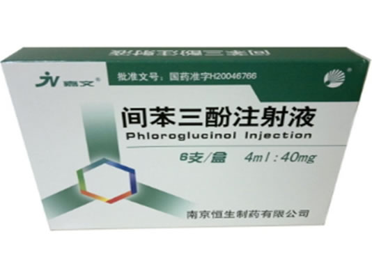 间苯三酚注射液招商代理 6支 南京恒生