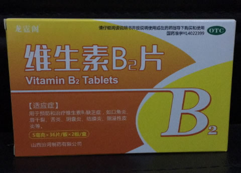龙霆阁维生素B2片招商代理 72片