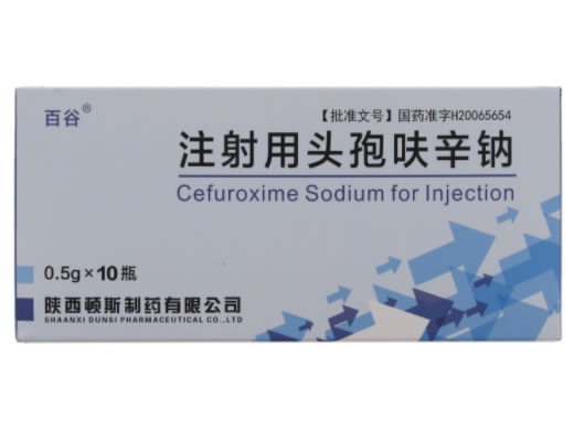百谷注射用头孢呋辛钠招商代理 0.5g*10瓶