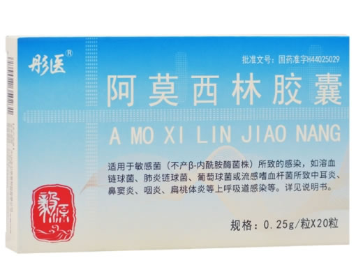 彤医阿莫西林胶囊招商代理 20粒