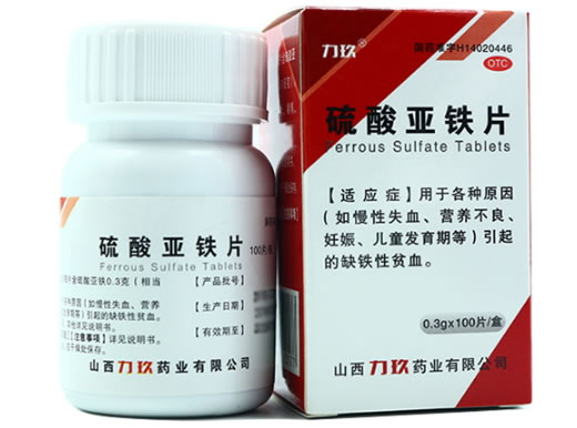 力玖硫酸亚铁片招商代理 100片