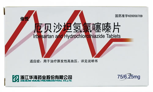 厄贝沙坦氢氯噻嗪片招商代理 10片 华海药业