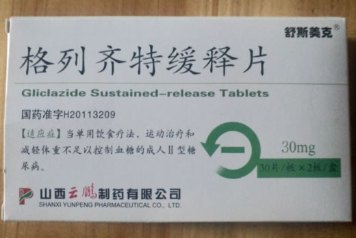 舒斯美克格列齐特缓释片招商代理 60片