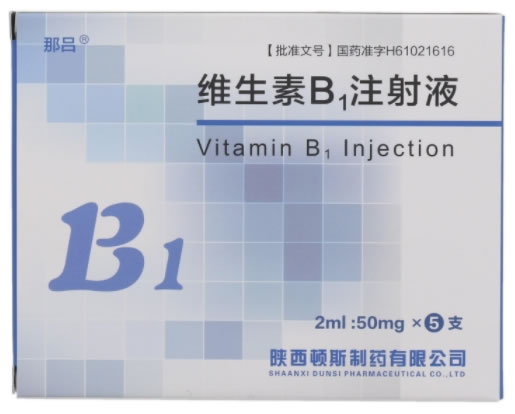 那吕维生素B1注射液招商代理 5支