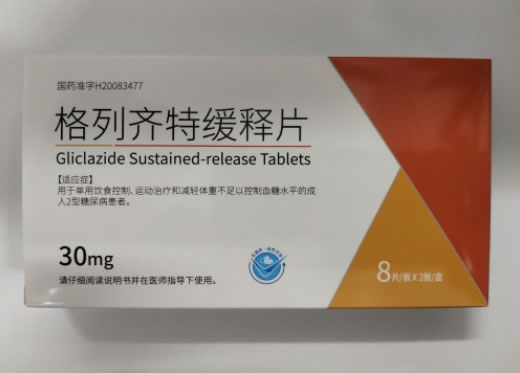 格列齐特缓释片招商代理 16片 鲁抗