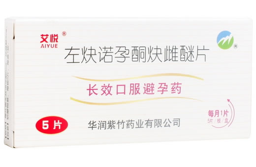 左炔诺孕酮炔雌醚片