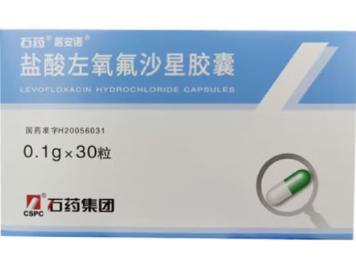 石药/居安诺盐酸左氧氟沙星胶囊招商代理 30粒