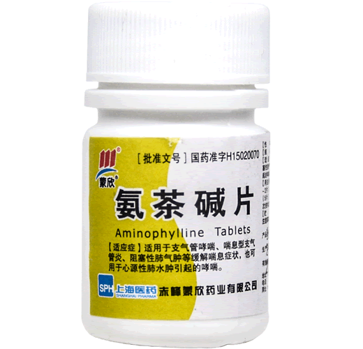 蒙欣氨茶碱片招商代理 100片 赤峰蒙欣药业