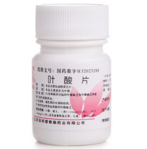 叶酸片招商代理 100片 亚邦爱普森