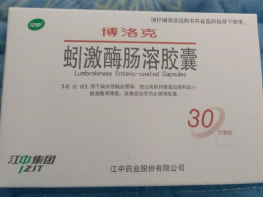 博洛克蚓激酶肠溶胶囊招商代理 12粒