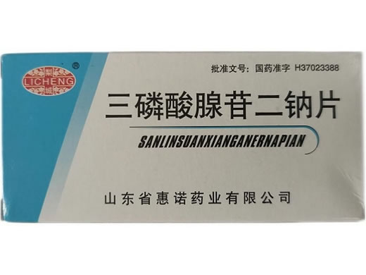 梨城三磷酸腺苷二钠片招商代理 24片 惠诺药业