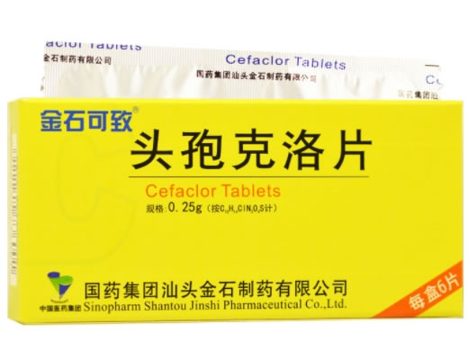 金石可致头孢克洛片招商代理 6片 金石制药