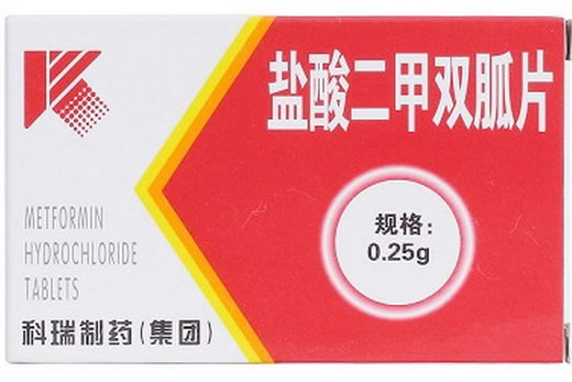 盐酸二甲双胍片招商代理 48片 科瑞制药