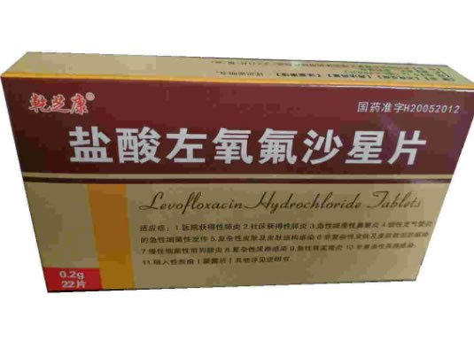 乾芝康/一品盐酸左氧氟沙星片招商代理 0.2g*22片