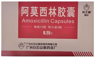 抗之霸阿莫西林胶囊招商代理 30粒 白云山制药总厂