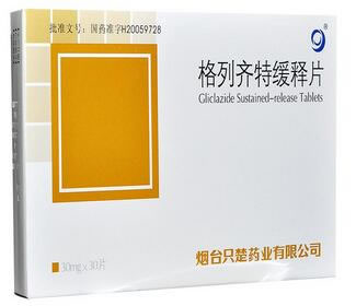 格列齐特缓释片招商代理 30片 烟台只楚