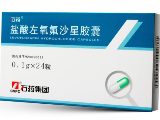 石药盐酸左氧氟沙星胶囊招商代理 0.1g*24粒 石药集团