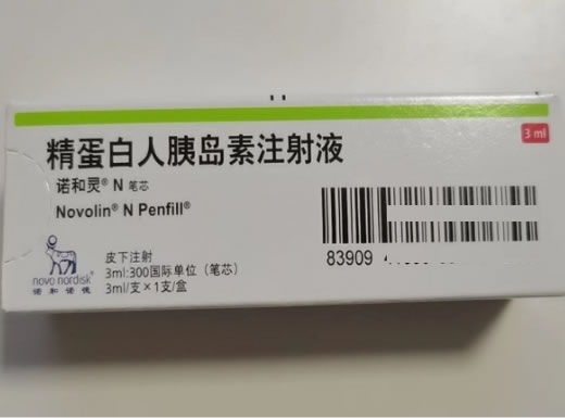 诺和灵N笔芯/Novolin N Penfill精蛋白人胰岛素注射液招商代理 300IU胰岛素