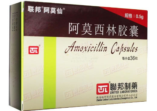 阿莫仙/联邦/联邦制药阿莫西林胶囊招商代理 0.5g*36粒