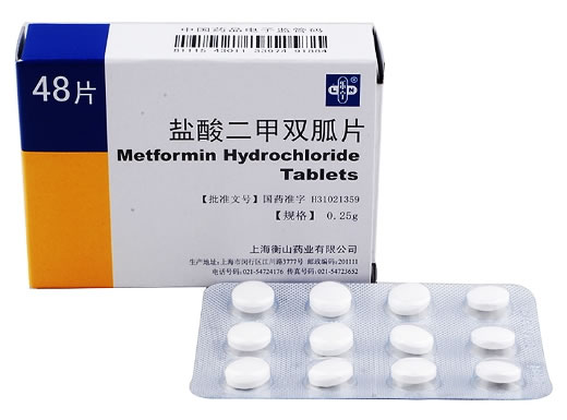 乐宁盐酸二甲双胍片招商代理 48片 衡山药业
