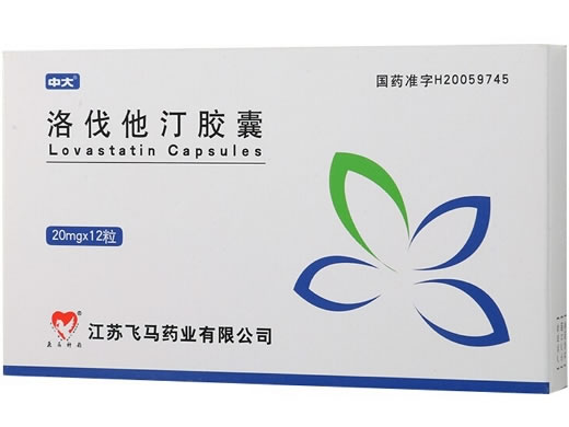 中大洛伐他汀胶囊招商代理 江苏飞马药业