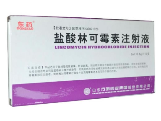 盐酸林可霉素注射液招商代理 :盐酸林可霉素注射液 0.6g:2ml*10支 山东方明药业