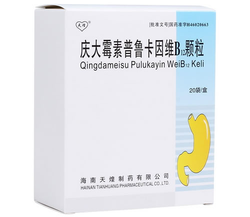 天煌庆大霉素普鲁卡因维B12颗粒招商代理 20袋