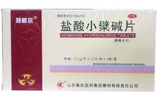 特格尔盐酸小檗碱片招商代理 36片 鲁抗医药