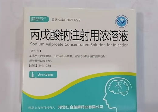 静斯欣丙戊酸钠注射用浓溶液招商代理 5支