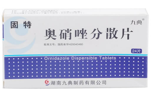 固特奥硝唑分散片招商代理 24片
