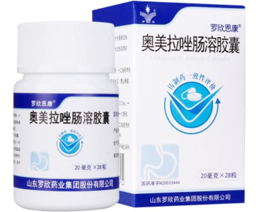 罗欣恩康奥美拉唑肠溶胶囊招商代理 20mg*28粒 瓶装