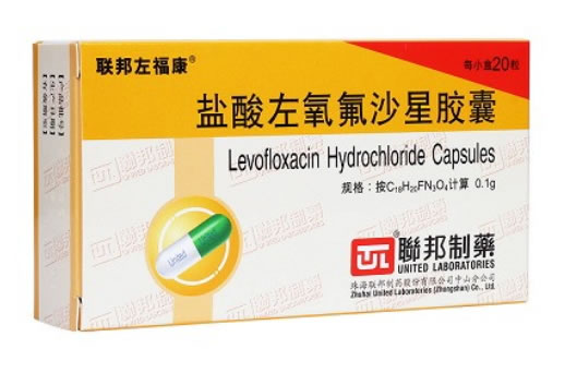 联邦左福康盐酸左氧氟沙星胶囊招商代理 20粒
