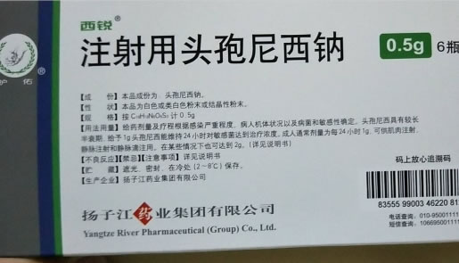 注射用头孢尼西钠