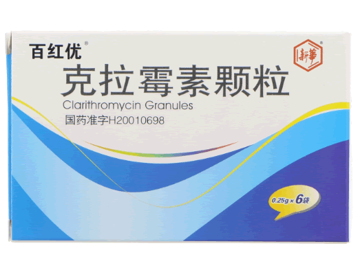百红优克拉霉素颗粒招商代理 6袋 百红优