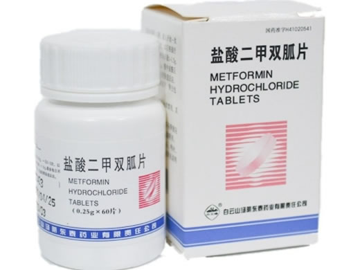 白云山盐酸二甲双胍片招商代理 60片 汤阴东泰