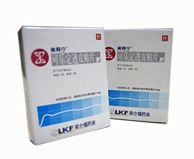 美释宁可乐定透皮贴片招商代理 可乐定透皮贴片