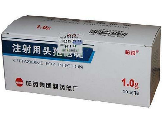 哈药注射用头孢他啶招商代理 1.0g*10支