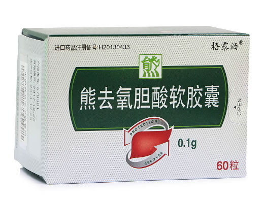 梧露洒熊去氧胆酸软胶囊招商代理 60粒 韩国