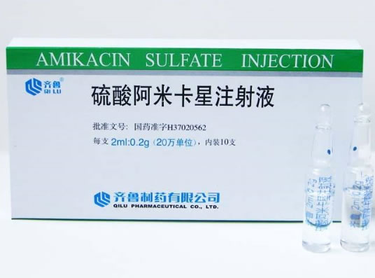 齐鲁硫酸阿米卡星注射液招商代理 10支 齐鲁制药